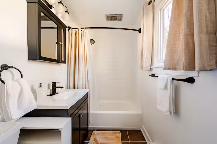 Bathroom with shower